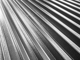 Нержавеющий профнастил НС35-1250, 0,55 мм, AISI 304